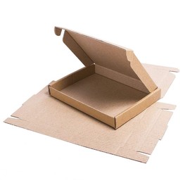 10 x DL Size Brown Boxes RM Large Letter Postal Cardboard Shipping Mailing Box Size (216mm x 110mm x 21mm) (8.5" x 4.3" x 0.8")