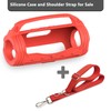 Silicone Cover Case for JBL Flip 7 Portable Bluetooth Speaker,