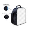 JIMOWANG Galaxy Wolf Insulated Lunch Bag with Shoulder Strap and