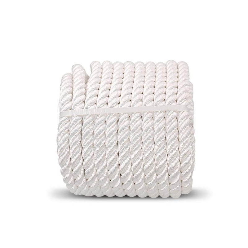 Aoneky 1/2 5/8 3/4 7/8 inch Nylon Twisted Rope -