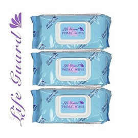 Prima Wipes Adult Washcloths, 48 Extra-large Wipes Per Pack (3 Packs)