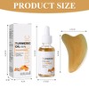 2 Pieces Dark Spot Serum Turmeric Oil for Skin 30ml