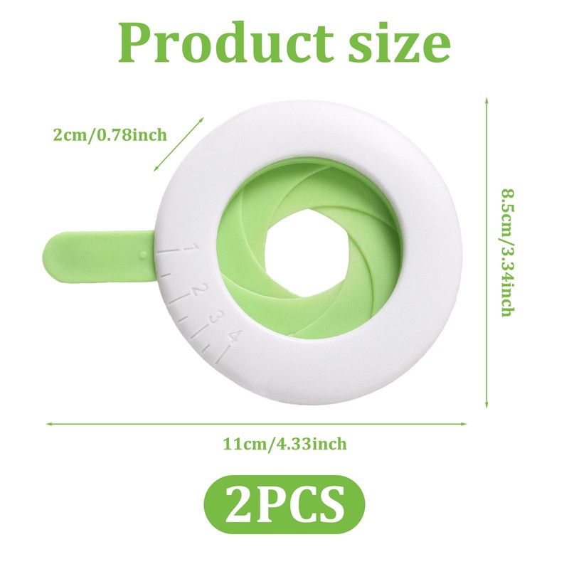 2 PCS Spaghetti Measure Tool,Pasta Measure Tool,Exact Spaghetti Measuring Portion