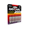 Rayovac Fusion AAA Batteries, Premium Alkaline Triple A Batteries, 8