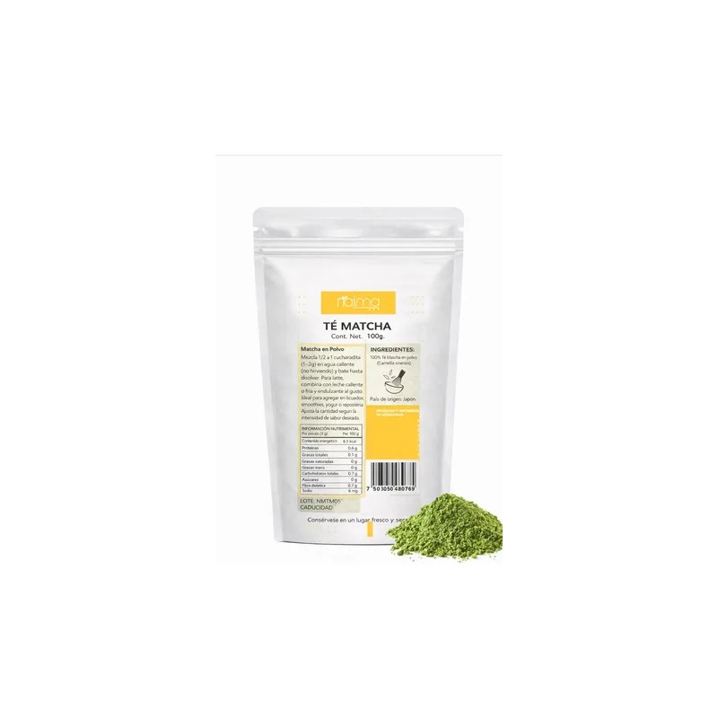 Té verde matcha en polvo 100 g 100 puro y