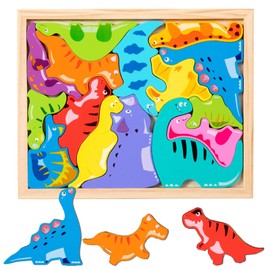 Wooden Puzzle, Molding Puzzle, Shape-matching Puzzle, Educational Toy, For Kids, Brain Training, Montessori Toys, 1, 2, 3, 4 Years Old, Early Development, Shape Recognition, Color Recognition, Brain