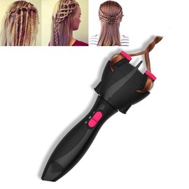 Trenzadora de Cabello Eléctrica, Máquina de Tejer Trenzadora de Torsión Automática Herramienta de Peinado de Peinado de Trenzado (Colores variados)