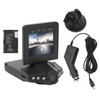 Front and Rear Camera, Drive Recorder, 120° Wide Angle, Circular