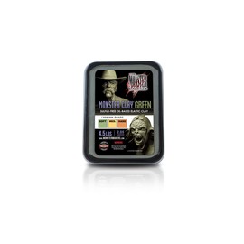 Monster Clay Premium Grade Modeling Clay (Green - Medium - 4.5lb)