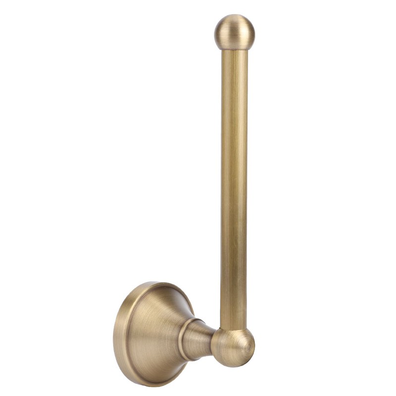 Retro Brass Stainless Steel Wall Mount Toilet Bathroom Tissue Roll