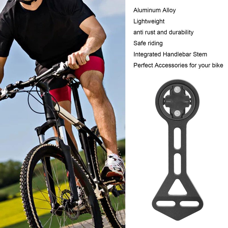 Bicycle Computer Mount, Integrated Bicycle Computer Mount Front Aluminium Alloy