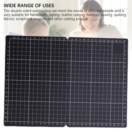 Depisuta Self Recovery Cutting Pad, Self Recovery Cutting Board, Mat, 2 Sided Sewing A4 A5 Crafts Sewing Mat for Crafts, Fabric, Quilting