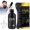 TECHEEL Bartöl Herren Bartwachstum Öl Beard Growth Kit mit Bartroller