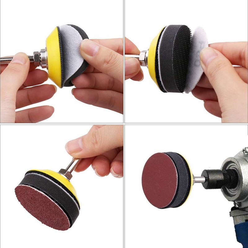 400 Pieces 2 Inch Sanding Discs, 80-3000 Grit Sandpaper with