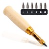 Yakamoz Japanese Screw Punch with 6 Tips (1.5-4.0mm) - Semi-Automatic