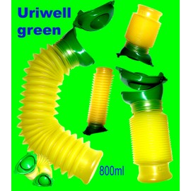 800ml Happy Pi Mobile Urinal Adults & Childrens Uriwell Mobile Toilet for Wheelchair Car Bed Lägerige