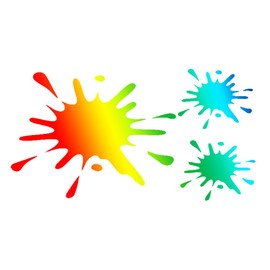 JSCARLIFE Mud Splatter Pattern Car Sticker, Self-Adhesive Vinyl Graphics Decals for Car/Truck, Universal Car Hood Body Side Rear Window Stickers