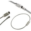 Lontenrea Flat Keyring Outer Diameter 0.6 inch (15 mm), 0.8