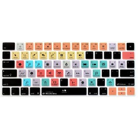 HRH Studio One Functional Shortcut Hotkey Keyboard Cover Silicone Skin for Magic Wireless Keyboard MLA22LL/A (A1644,2015 Released) with US Layout