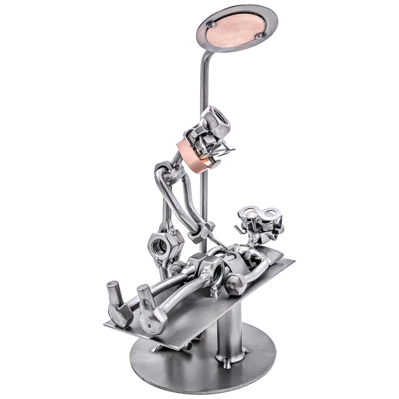 STEEMO Screw Man Doctor Surgeon Medical Gift Metal Decoration 17