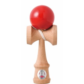 The First Time Kendama 479102 New Revised Edition, Red, One Size