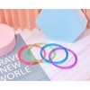 PENTA ANGEL Glitter Bangle Bracelets 8Pcs Retro Neon 80s 90s
