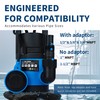 ZLAISS 1/3 HP Sump Pump Designed for Clean/Slightly Dirty Water,