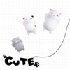 Squishies Kawaii, 4 Pcs Cat Squishy Mini Squishies Stress Mochi