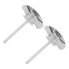 2PCS 3in PVC Pipe Reamer Stainless Steel Plumbing Fitting Saver