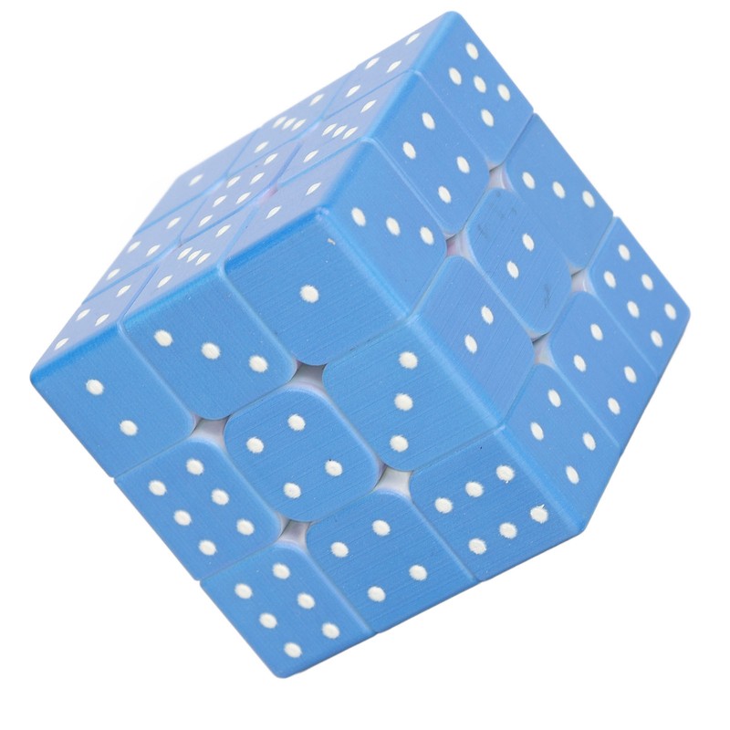 3x3 Braille Speed Puzzle for Blind Person Weak Vision 3D