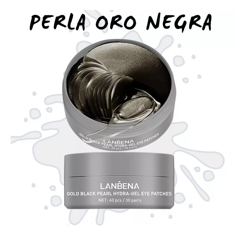 Lanbena Parches Hydrogel Contorno De Ojos Nicotinamida Acido Hialuro