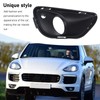 Fog Light Frame Black Shockproof Fog Lamp Bezel Trim Cover