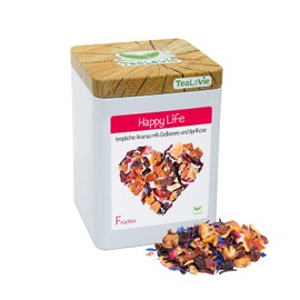TeaLaVie - Tropical Pineapple Strawberry Apricot (100g) Happy Life - Loose Fruit Tea - Warm & Cold