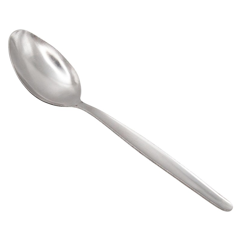 Argon Tableware Economy Stainless Steel Dessert Spoons - 19cm -