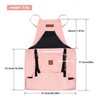 Berry&Bird Harvest Apron, Canvas Gardening Apron with Pockets and Harvesting