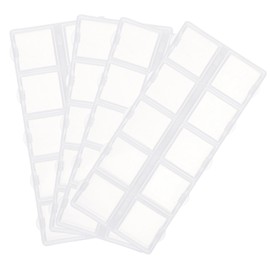 Generic 1set Transparent Jewelry Storage Box Compartment Organizer for Earrings Rings Beads and Small Items Lightweight Portable Design for Easy Carrying and Protection 4pcs