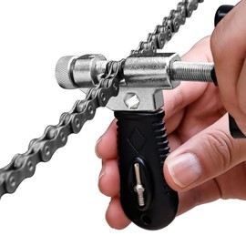 Bike Chain Tool Bike Chain Splitter with Chain Hook Bicycle Breaker Tool Chain Link Road and Mountain Bicycle Chain Repair Tool Bike Chain Splitter Cutter Breaker for Road Mountain Bike