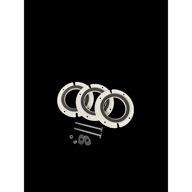 1/4" Closet Flange Extension Kit with Gasket - White