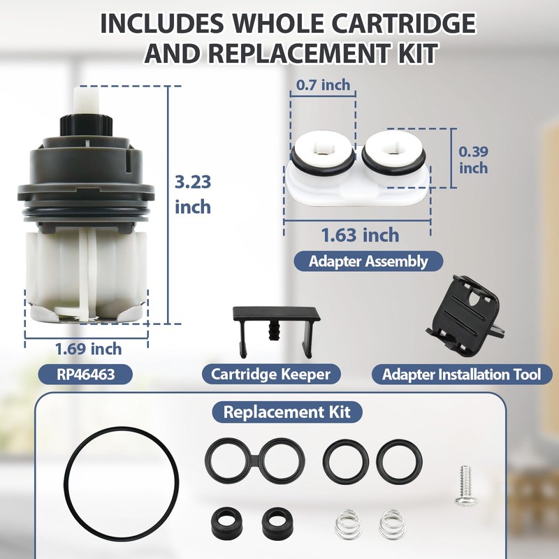 RP46463 Cartridge Replacement for Delta 17 Sereis Tub and Shower
