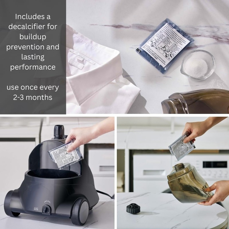 SALAV GS18-DJ Standing Garment Steamer with Roll Wheels for Easy