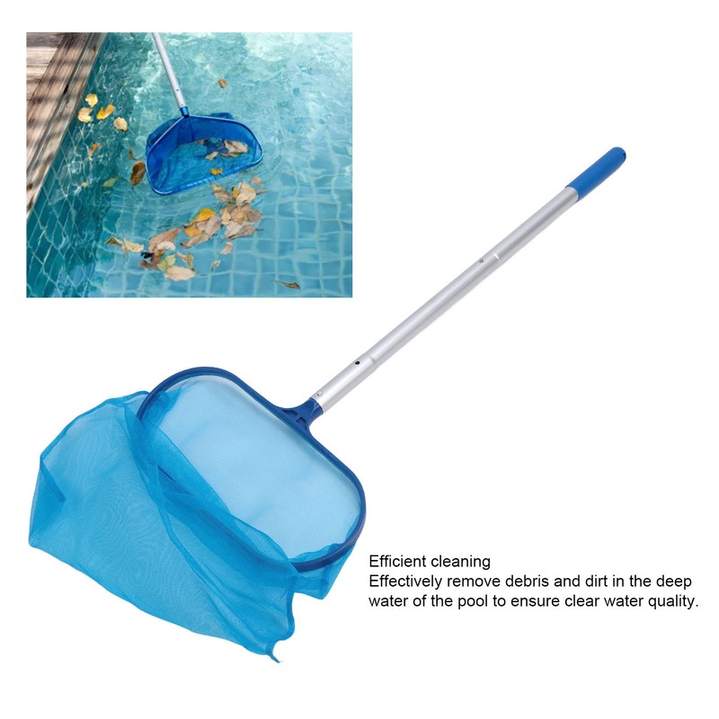 Pool Skimmer Net Length Adjustable Swimming Pool Cleaning Net Professional