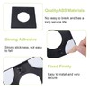UFURMATE Pipe Wall Covers, 2Pcs 42mm Diameter ABS Plastics Square