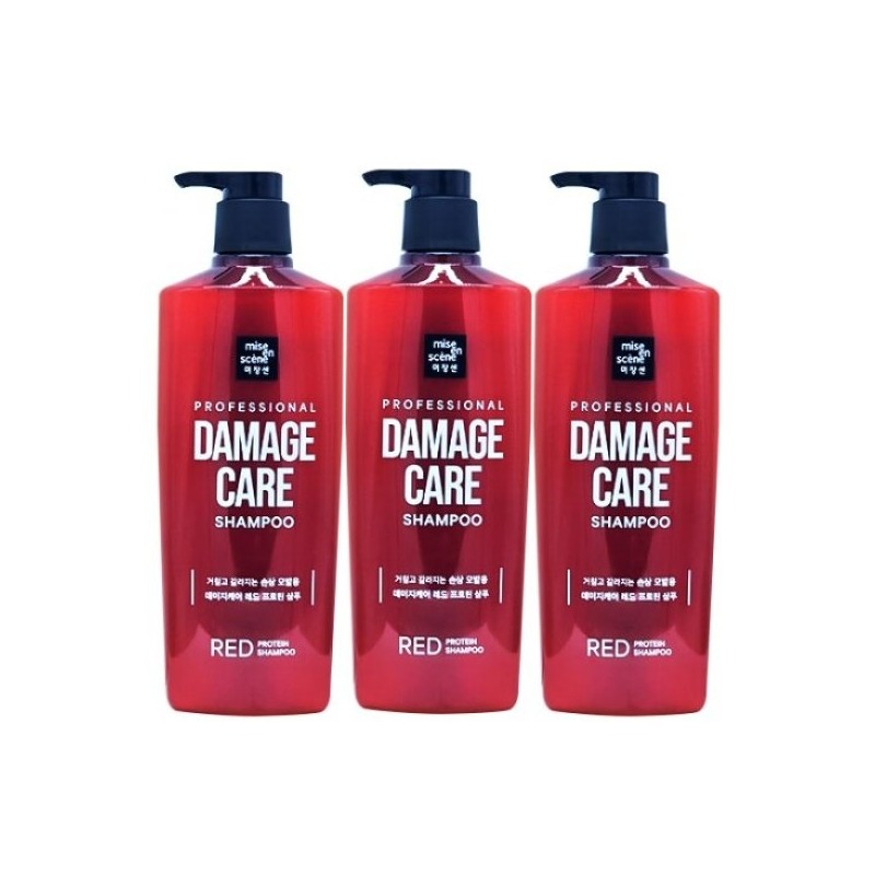 Mise en Scene Damage Care Shampoo 680ml 3-pack / 미쟝센