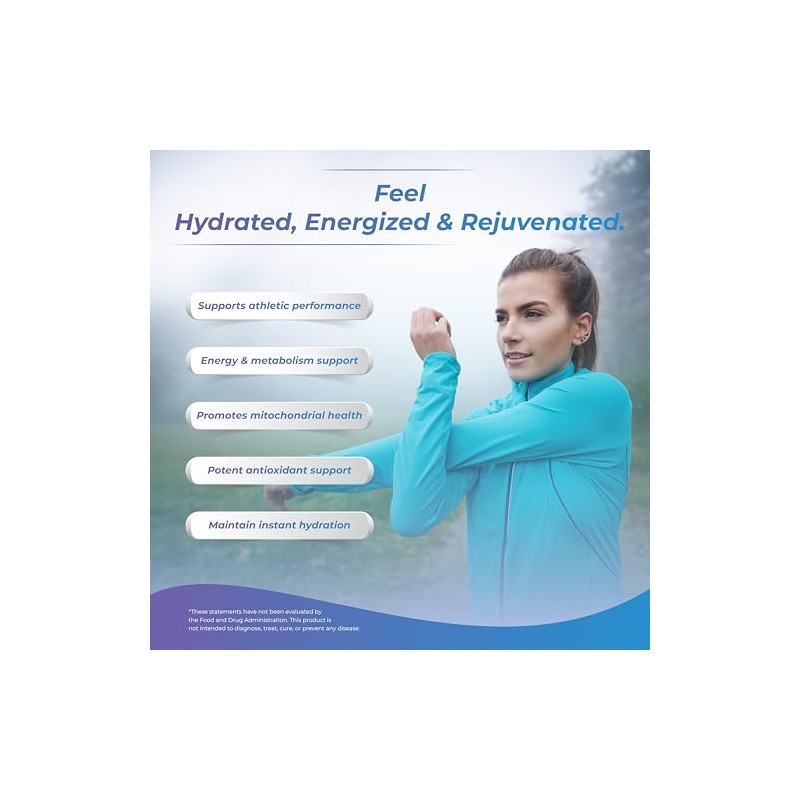 H2 Molecular Hydrogen Water Tablets with Magnesium – 12 PPM