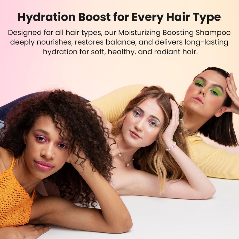 Hydratherma Naturals Moisturizing Boosting Shampoo, 8.0 fl. oz.