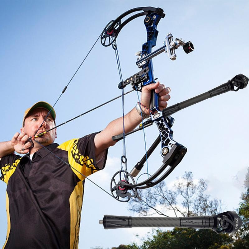 Bow Stabilizer for Compound Bows - Carbon Fiber Balance Bar
