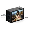 Action Camera 4K, HD Wide Angle Camera with 2 Inch