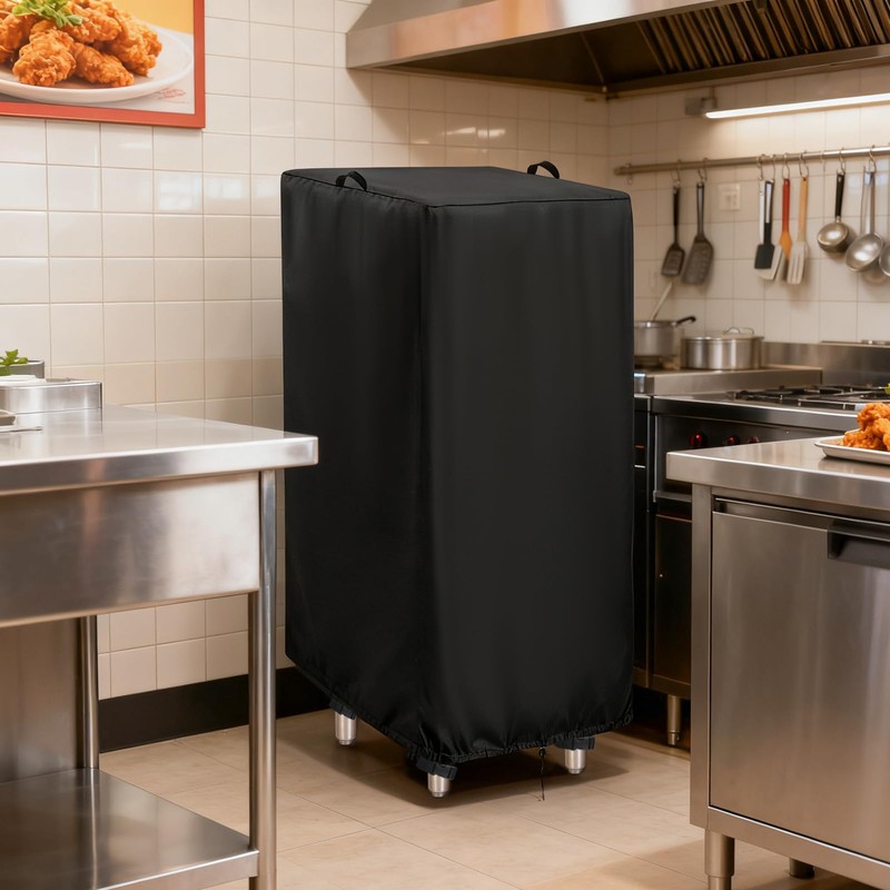 Letsteel Cover Compatible with Kratos Commercial Deep Fryer Cover -
