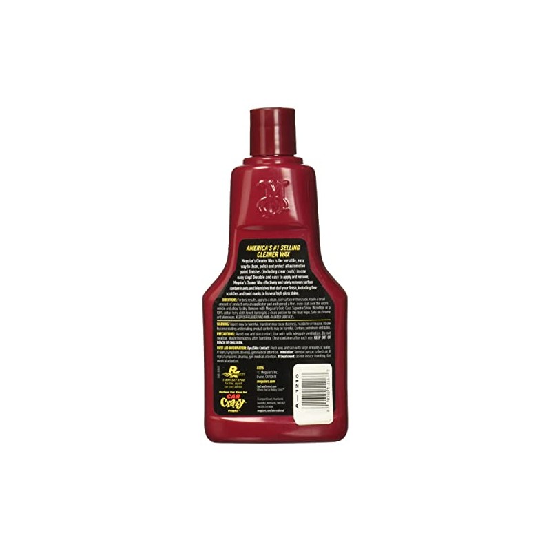 Meguiar's A1216 Cera Limpiadora, 473 ml