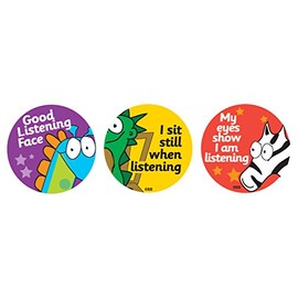 SuperStickers Solutions Good Listening Reward Stickers (Pack of 54) DBS145
